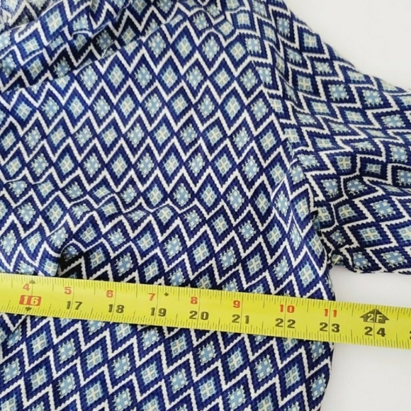 SOLD! Blue blouse M/L by Sweewe Paris - Picture 2 of 7